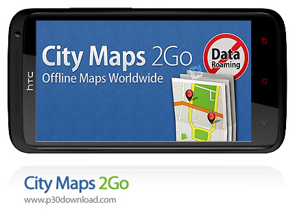 دانلود City Maps 2Go Pro Offline Maps v10.6 Paid - برنامه موبایل مسیریابی آفلاین