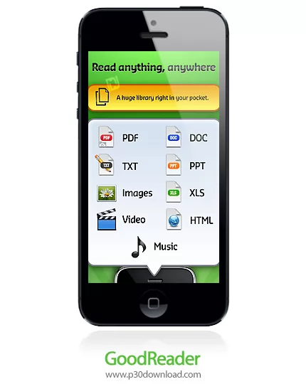 دانلود GoodReader - برنامه موبایل خواندن فایل های PDF