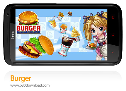 دانلود Burger - بازی موبایل آماده سازی و فروش همبرگر