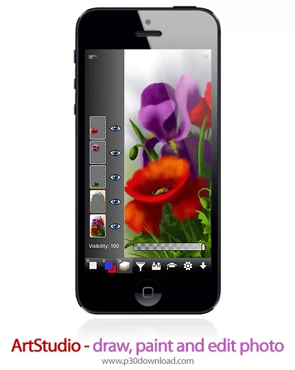 دانلود ArtStudio - draw, paint and edit photo - برنامه موبایل استودیوی کامل هنری