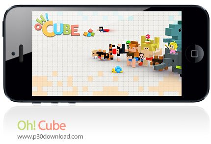 دانلود Oh! Cube - بازی موبایل باز کردن مربع ها