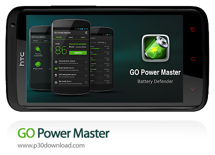 دانلود GO Power Master - برنامه موبایل مدیریت باتری