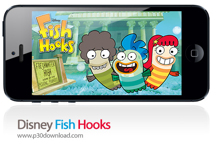 دانلود Disney Fish Hooks - بازی موبایل قلاب های ماهی