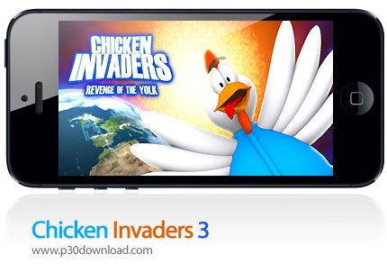 دانلود Chicken Invaders 3 - بازی موبایل مرغان مهاجم 3