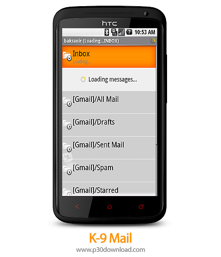 دانلود K-9 Mail - برنامه موبایل مدیریت ایمیل