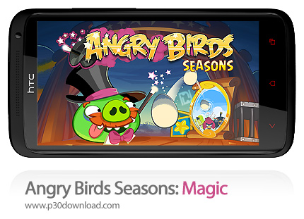 دانلود Angry Birds Seasons: Magic - بازی موبایل پرندگان خشمگین فصل ها: جادو
