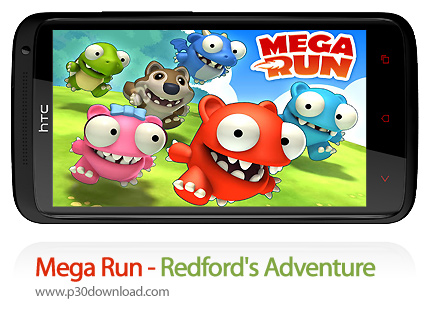 دانلود Mega Run - Redford's Adventure - بازی موبایل دویدن بزرگ - ماجراجویی Redford