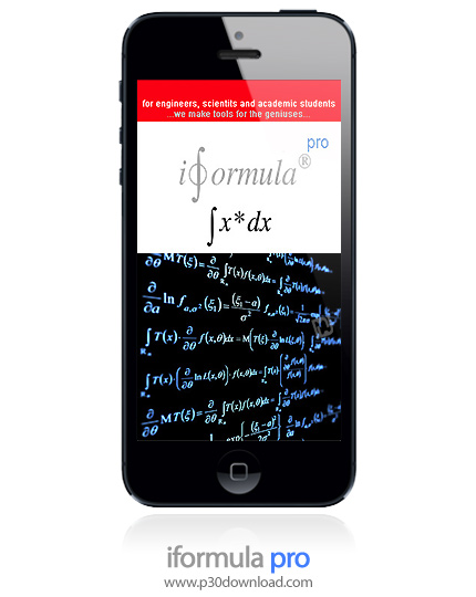 دانلود iformula pro - برنامه موبایل فرمول و معادلات ریاضی