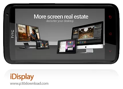 دانلود iDisplay - برنامه موبایل تبدیل موبایل به صفحه نمایش کامپیوتر