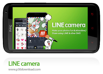 دانلود LINE camera v14.2.14 - برنامه موبایل ویرایش عکس