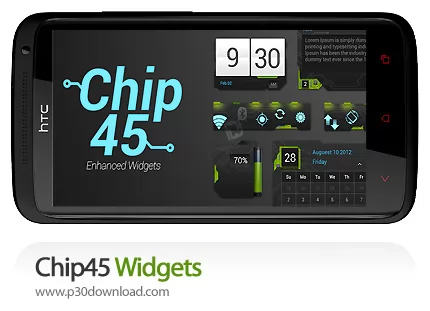 دانلود Chip45 Widgets - برنامه موبایل ویجت های کاربردی