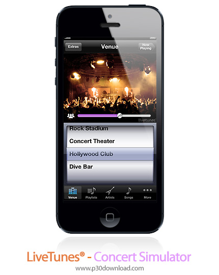 دانلود LiveTunes® - Concert Simulator - برنامه موبایل ساخت کنسرت