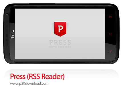 دانلود (Press (RSS Reader - برنامه موبایل خواندن RSS