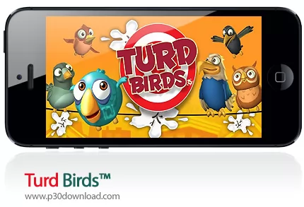 دانلود ™Turd Birds - بازی موبایل پرندگان بی ادب