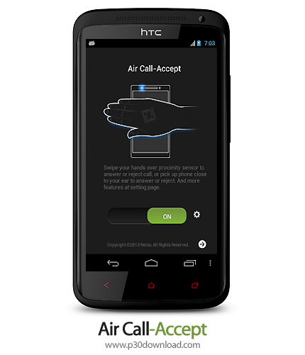 دانلود Air Call-Accept - برنامه موبایل تماس پاسخ ها بدون لمس صفحه