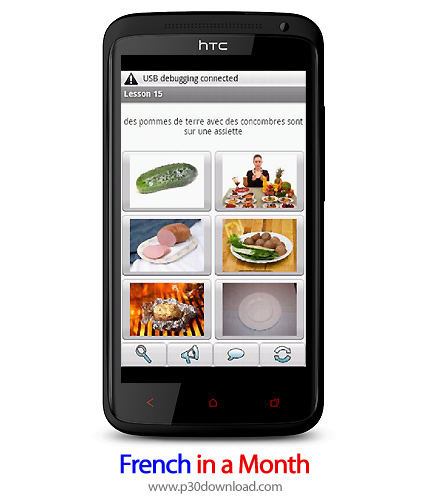 دانلود French in a Month - برنامه موبایل آموزش زبان فرانسوی در یک ماه