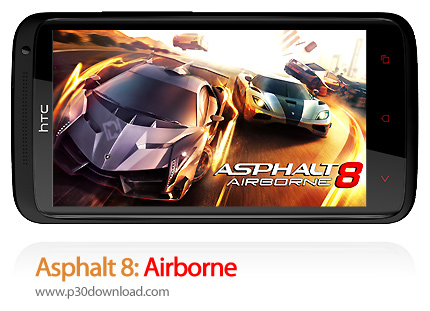 دانلود Asphalt 8: Airborne v5.7.0j Original + Mod - بازی موبایل آسفالت 8: هوابرد