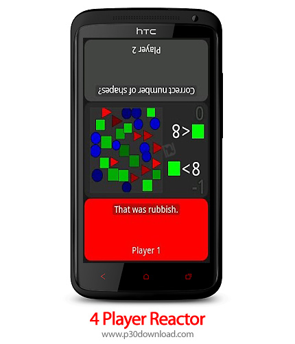 دانلود Four Player Reactor - بازی های موبایل فکری 4 نفره