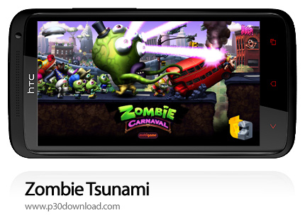 دانلود Zombie Tsunami v4.5.2 + Mod - بازی موبایل سونامی زامبی ها