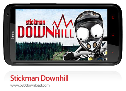 دانلود Stickman Downhill - بازی موبایل دوچرخه سواری
