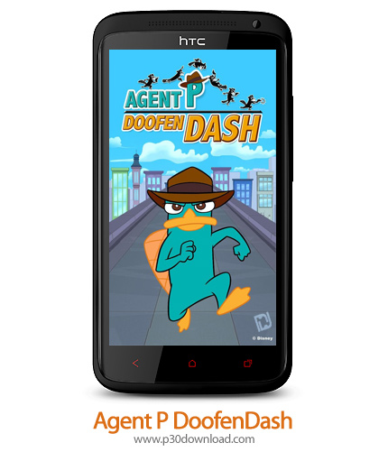 دانلود Agent P DoofenDASH - بازی موبایل ماجراجویی با سمور آبی