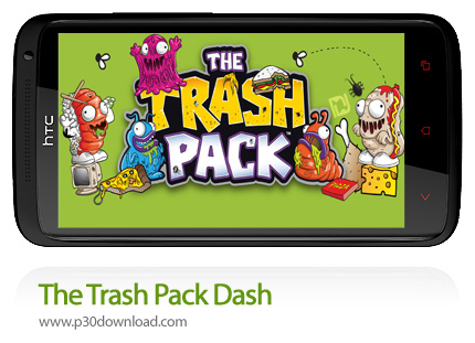 دانلود The Trash Pack Dash - بازی موبایل زندگی در سطل زباله
