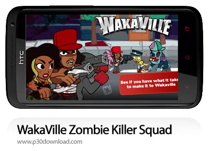 دانلود WakaVille USA - Zombie Plague - بازی موبایل مبارزه با زامبی ها