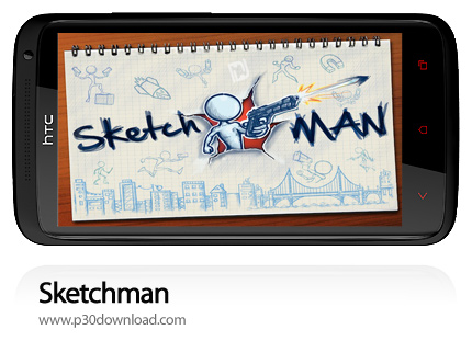 دانلود Sketchman - بازی موبایل جنگ کاغذی