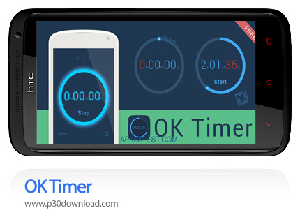 دانلود OK Timer - برنامه موبایل تایمر