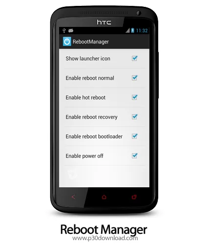 دانلود Reboot Manager - برنامه موبایل مدیریت پاور گوشی