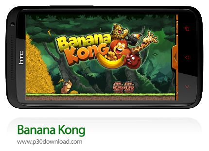 دانلود Banana Kong - بازی موبایل گوریل موزی
