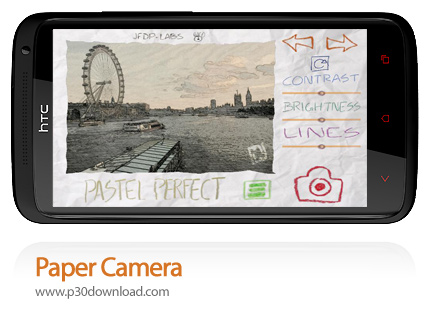 دانلود Paper Camera - برنامه موبایل دوربین کارتونی
