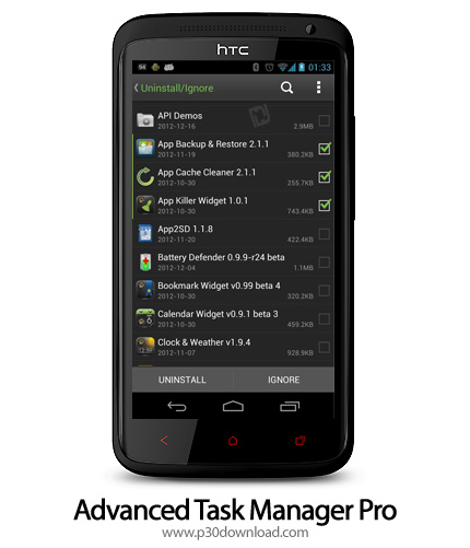 دانلود Advanced Task Manager Pro - برنامه موبایل نوار وظیفه پیشرفته