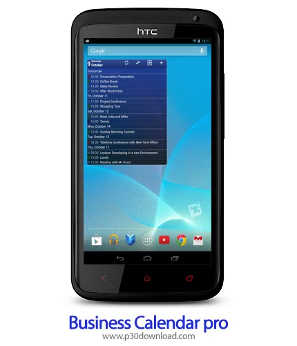 دانلود Business Calendar pro - برنامه موبایل تقویم کاری