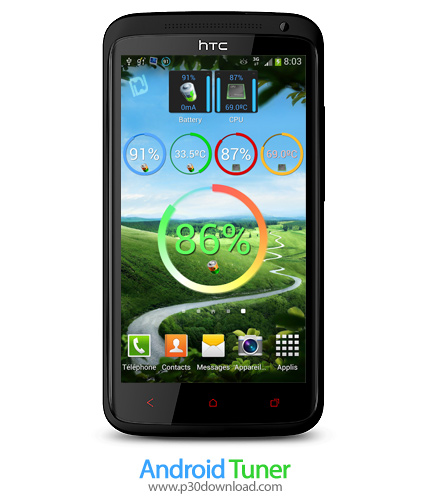 دانلود Android Tuner - برنامه موبایل نظارت بر قسمت های مختلف گوشی
