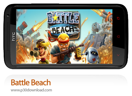 دانلود Battle Beach v1.4.7 - بازی موبایل دفاع از بشریت