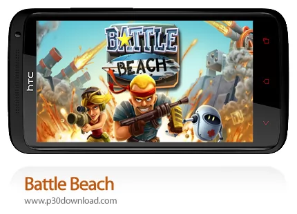 دانلود Battle Beach v1.4.7 - بازی موبایل دفاع از بشریت