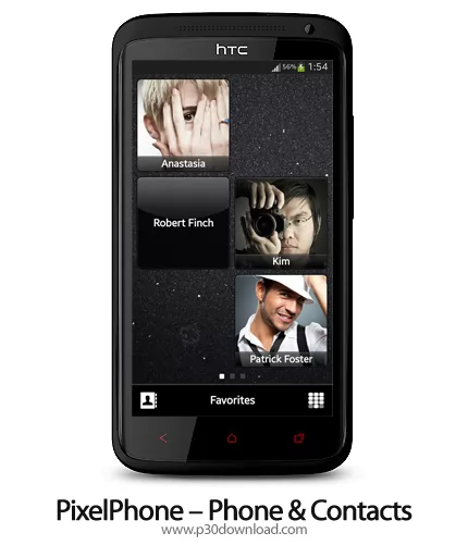 دانلود PixelPhone - برنامه موبایل مدیریت دفترچه تلفن