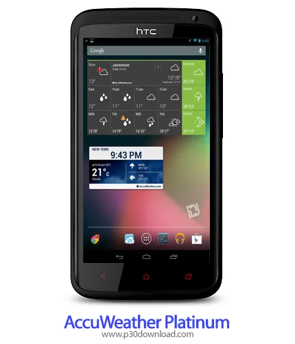 دانلود AccuWeather Platinum v7.5.1-9 - برنامه موبایل پیش بینی آب و هوا
