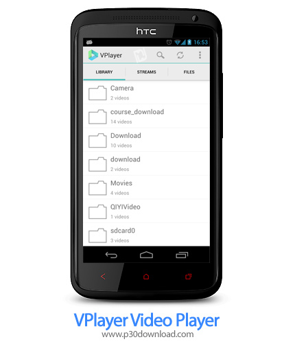 دانلود VPlayer Video Player - برنامه موبایل پخش کننده فیلم با کیفیت بالا