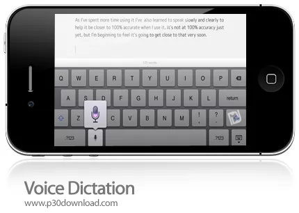 دانلود Voice Dictation v2.3 - برنامه موبایل تبدیل صوت به متن