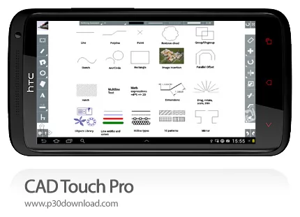 دانلود CAD Touch Pro - برنامه موبایل نمایش فایل های اتوکد