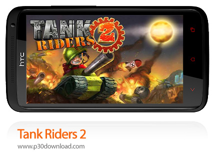 دانلود Tank Riders 2 - بازی موبایل جنگ تانک ها (نامحدود)