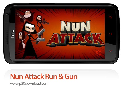 دانلود Nun Attack: Run & Gun - بازی موبایل جنگ راهبه ها (نامحدود)