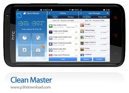 دانلود Clean Master v7.4.7 - برنامه موبایل پاکسازی گوشی