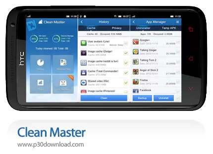 دانلود Clean Master v7.4.7 - برنامه موبایل پاکسازی گوشی