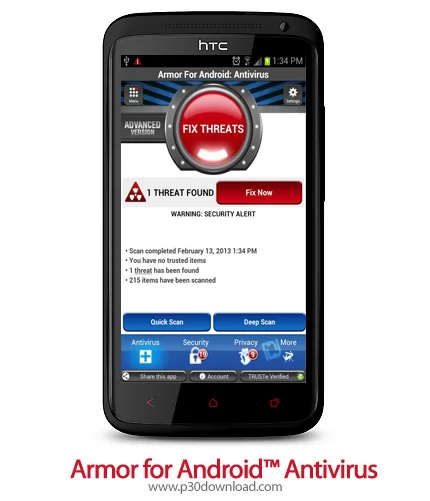 دانلود Armor for Android™ Security - برنامه موبایل آنتی ویروس