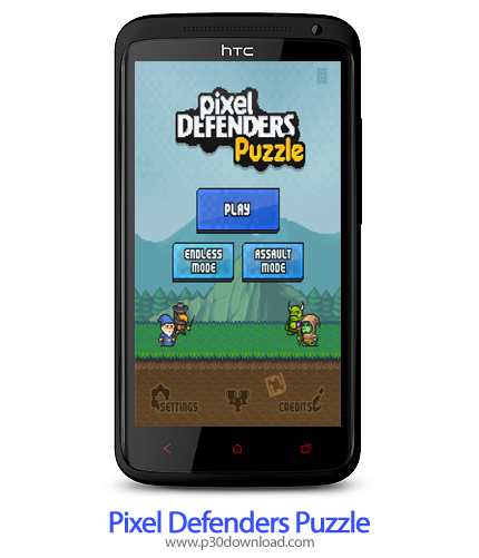 دانلود Pixel Defenders Puzzle - بازی موبایل جنگ پیکسلی