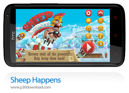 دانلود Sheep Happens - بازی موبایل مسابقه دو باستانی