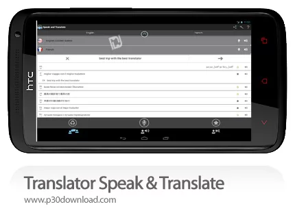 دانلود Translator Speak and Translate - برنامه موبایل مترجم گفتاری